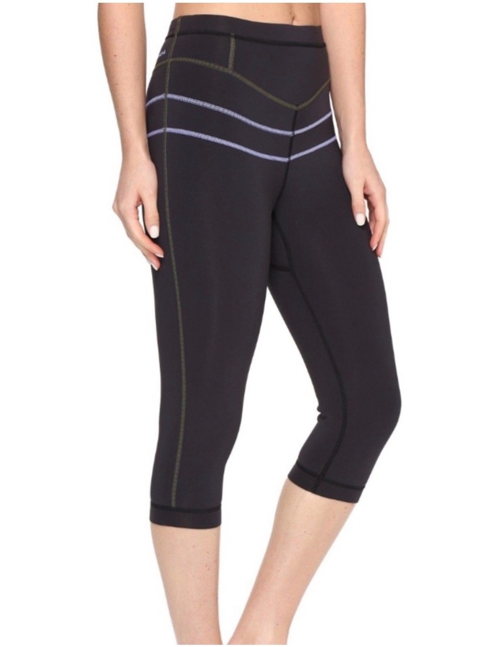 Prana Swim Ara Wet Suit Neoprene Capri Tights, Women’s size Medium